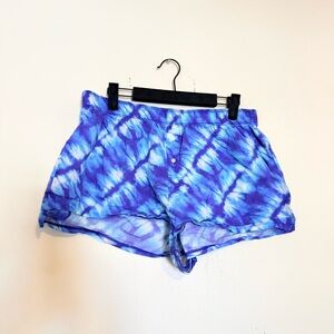 PINK Victoria's Secret | Blue Patterned Boxer Shorts